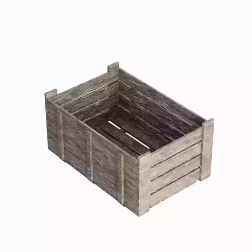 Wooden Crate 06