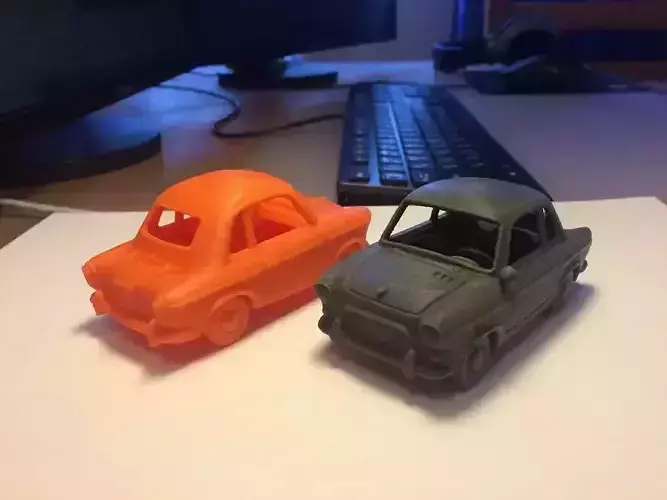 Pony Toy Car Free 3D print model
