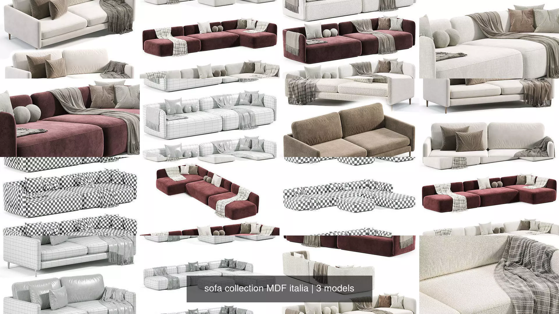 sofa collection MDF italia _0