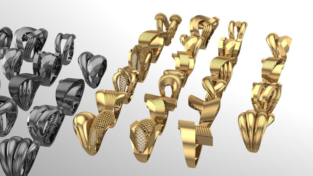 22 fusion ring new design 3D print model_4