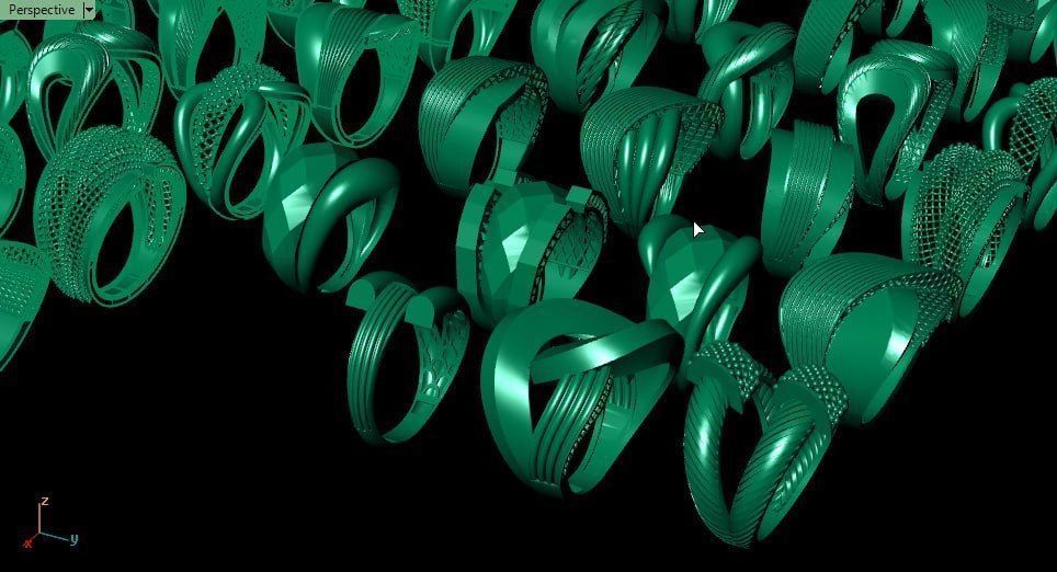 22 fusion ring new design 3D print model_7