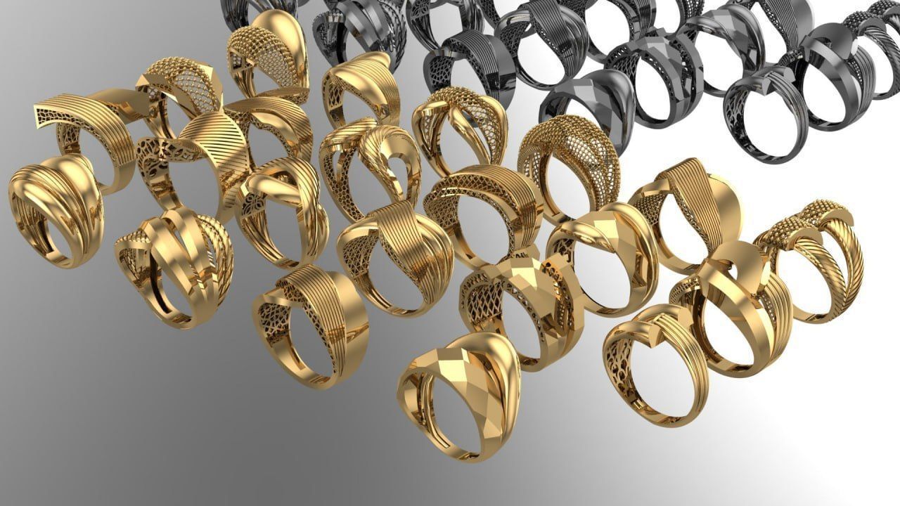 22 fusion ring new design 3D print model_5