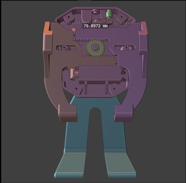 Phone holder 3D print model_5