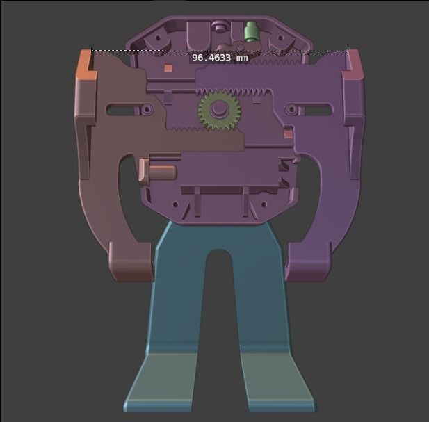 Phone holder 3D print model_6