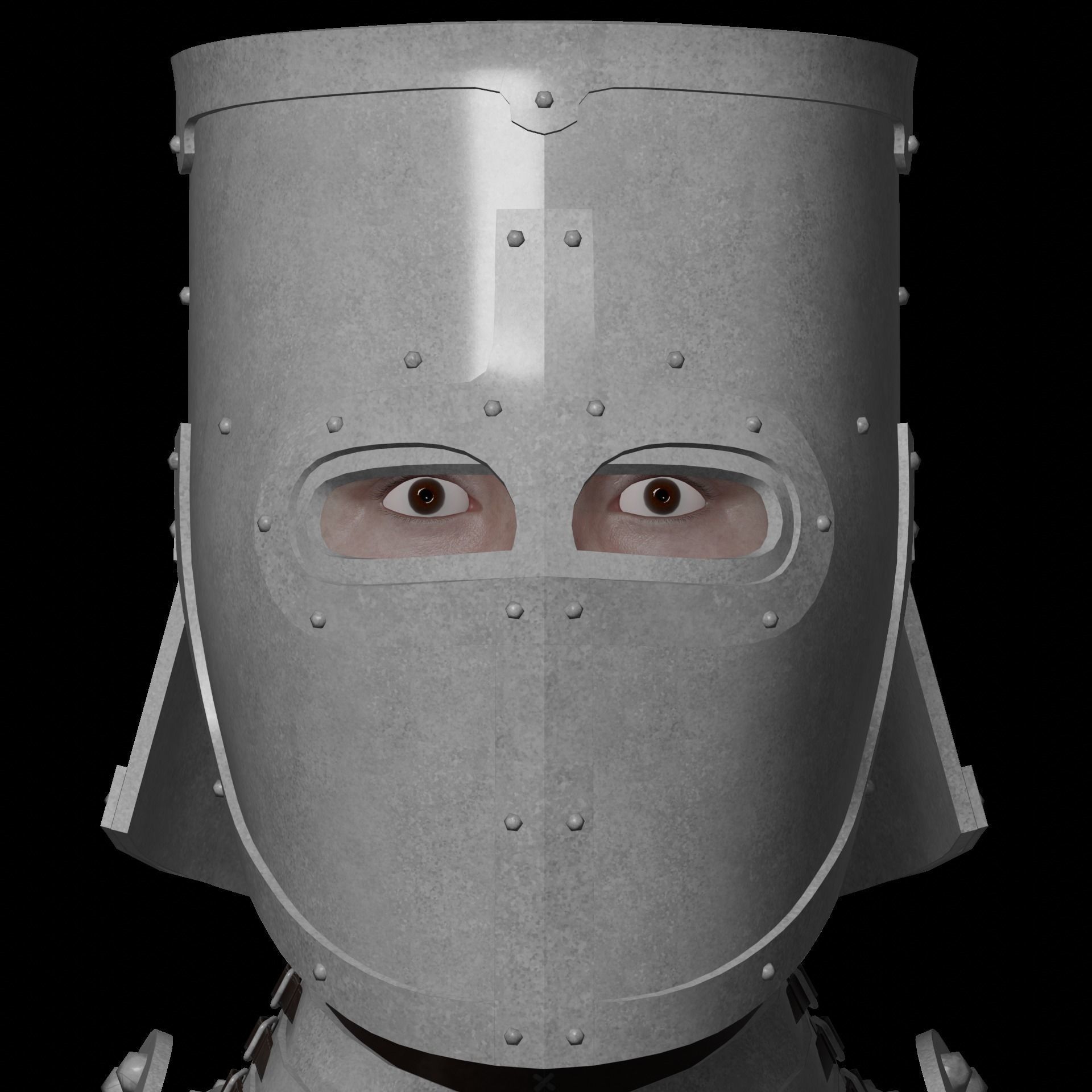 DWARF Low-poly 3D model_7