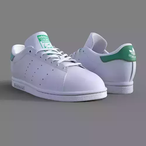 Adidas Stan Smith Sneakers 3D model