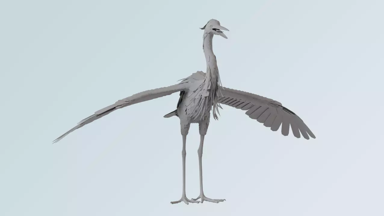 Heron 3D model_0