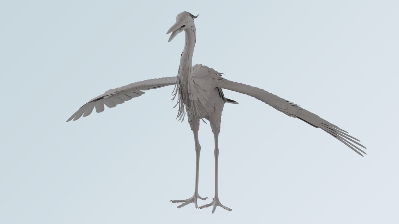 Heron 3D model_2