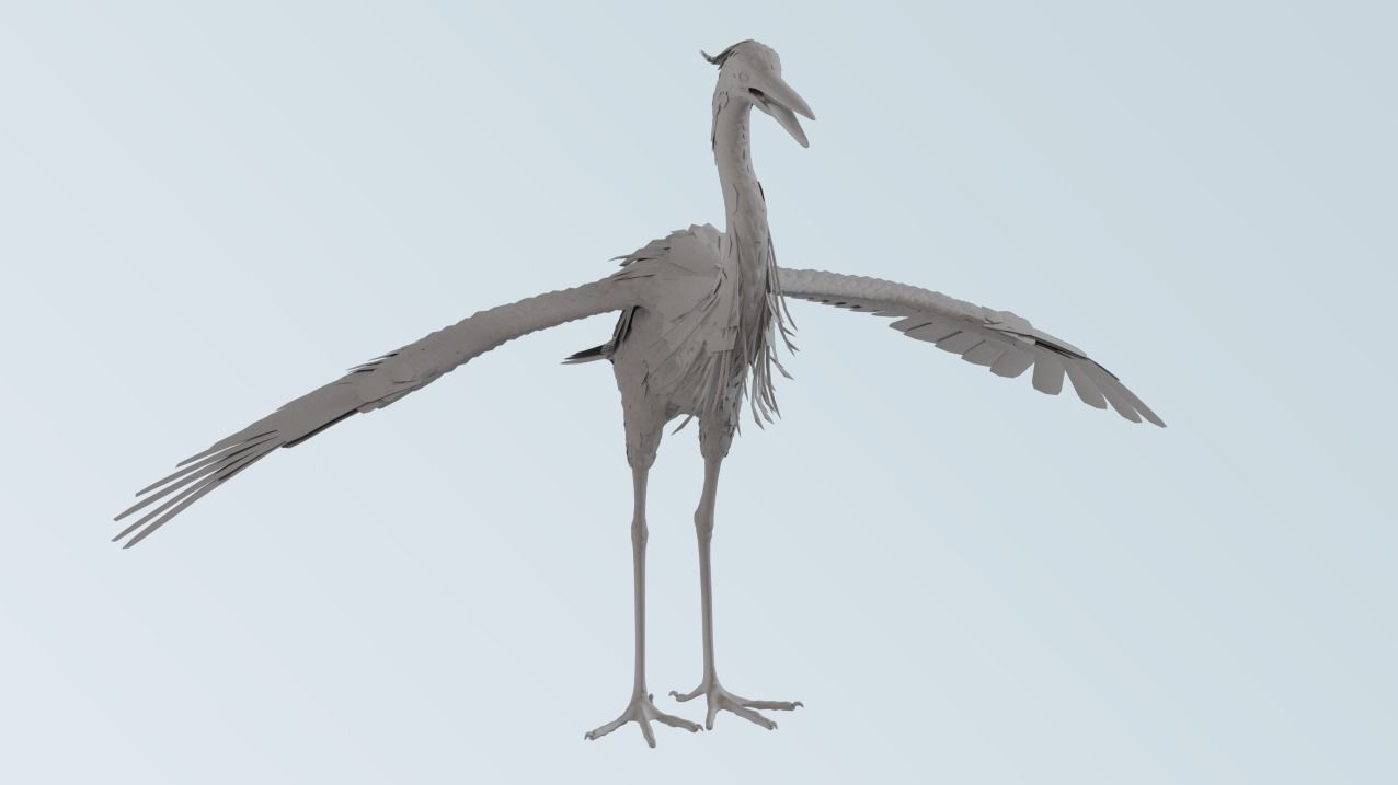 Heron 3D model_4
