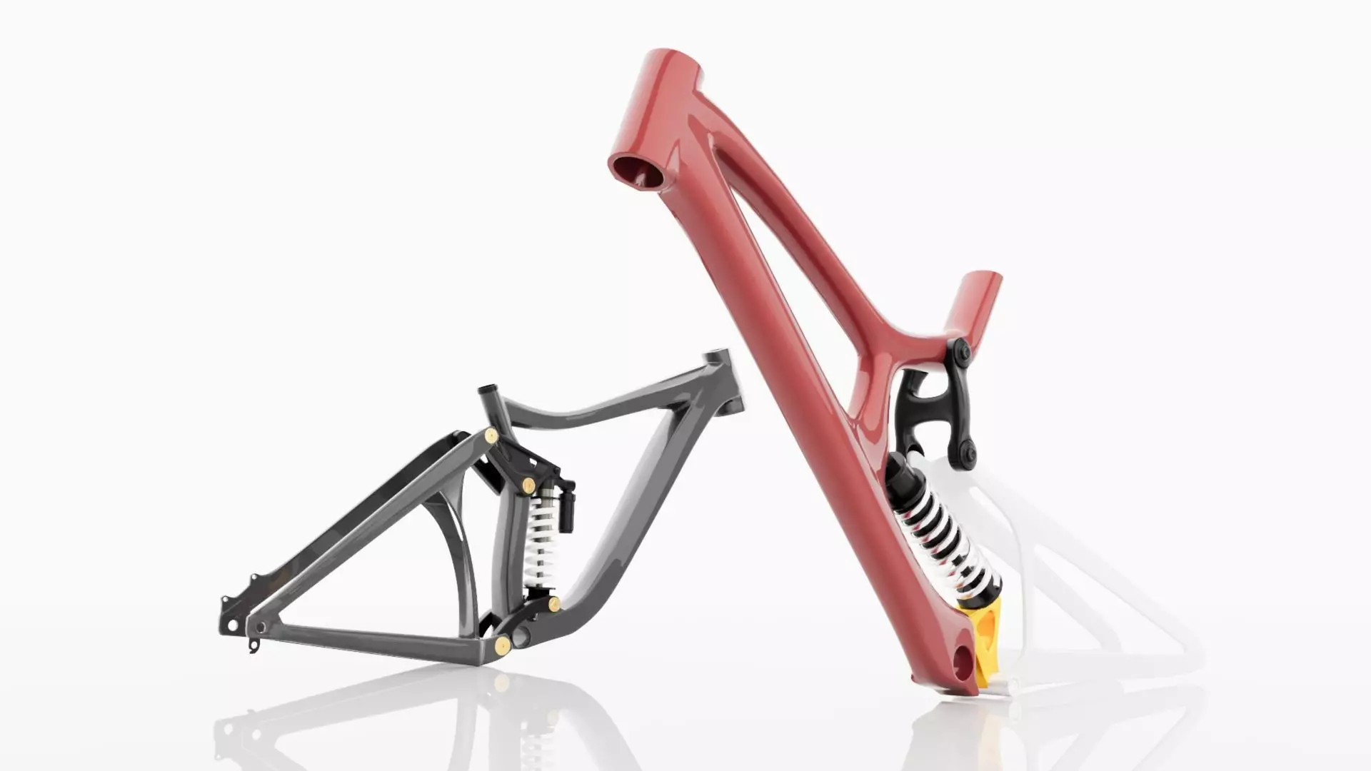 Downhill frame Specialized Santacruz v10 carbon 3D model_0