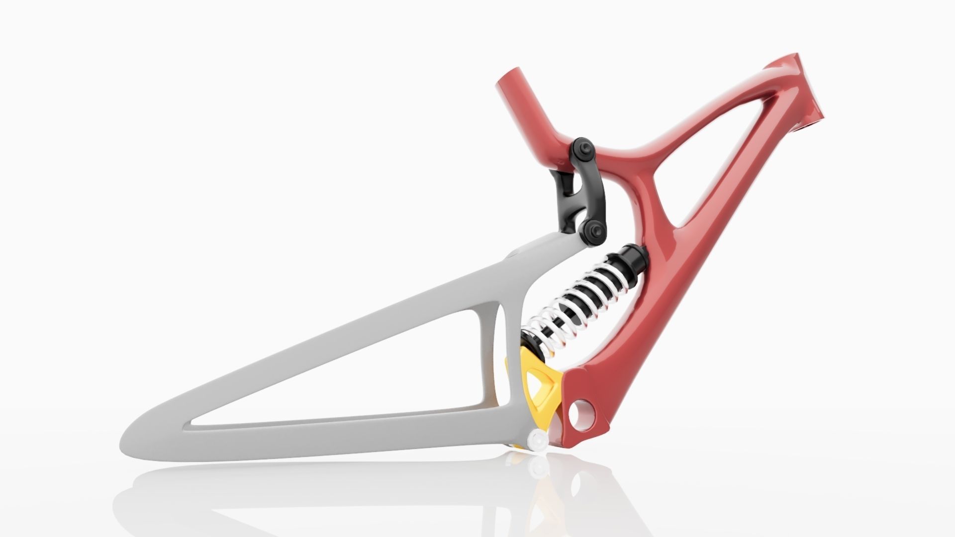 Downhill frame Specialized Santacruz v10 carbon 3D model_3