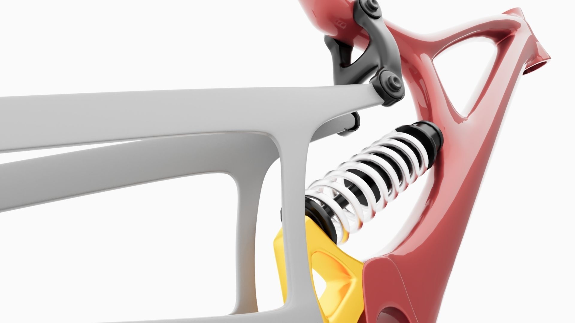 Downhill frame Specialized Santacruz v10 carbon 3D model_4