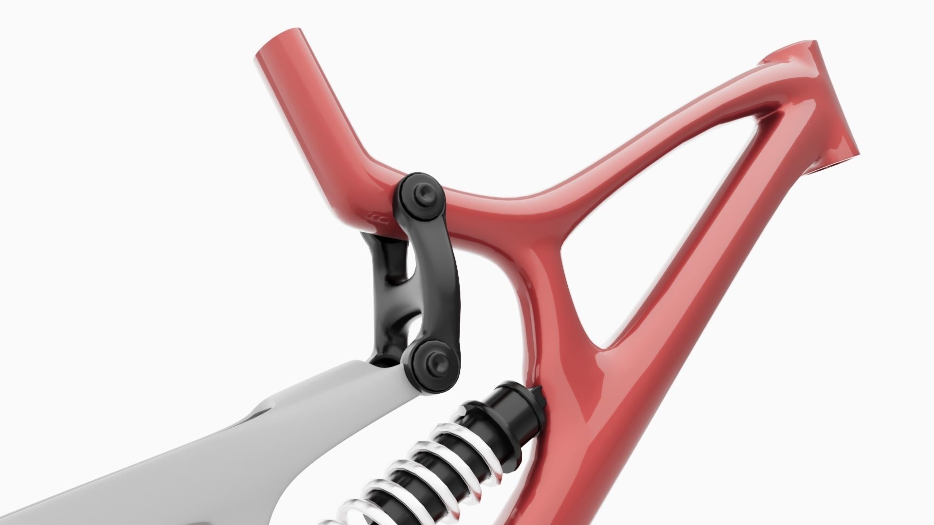 Downhill frame Specialized Santacruz v10 carbon 3D model_2