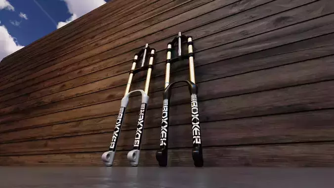 Rockshox Boxxer Race 2009 3D model