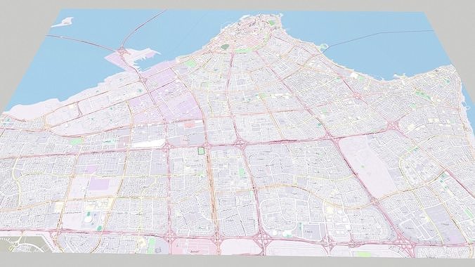 Cityscape Kuwait  3D model