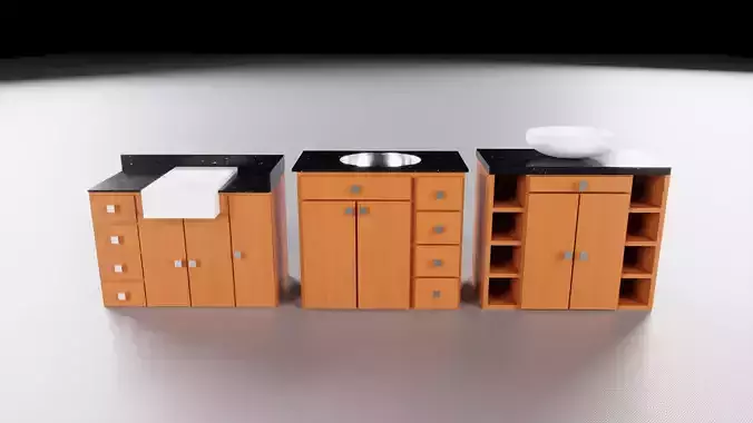 Bathroom 3 Modern models