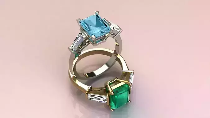 Emerald  Ring