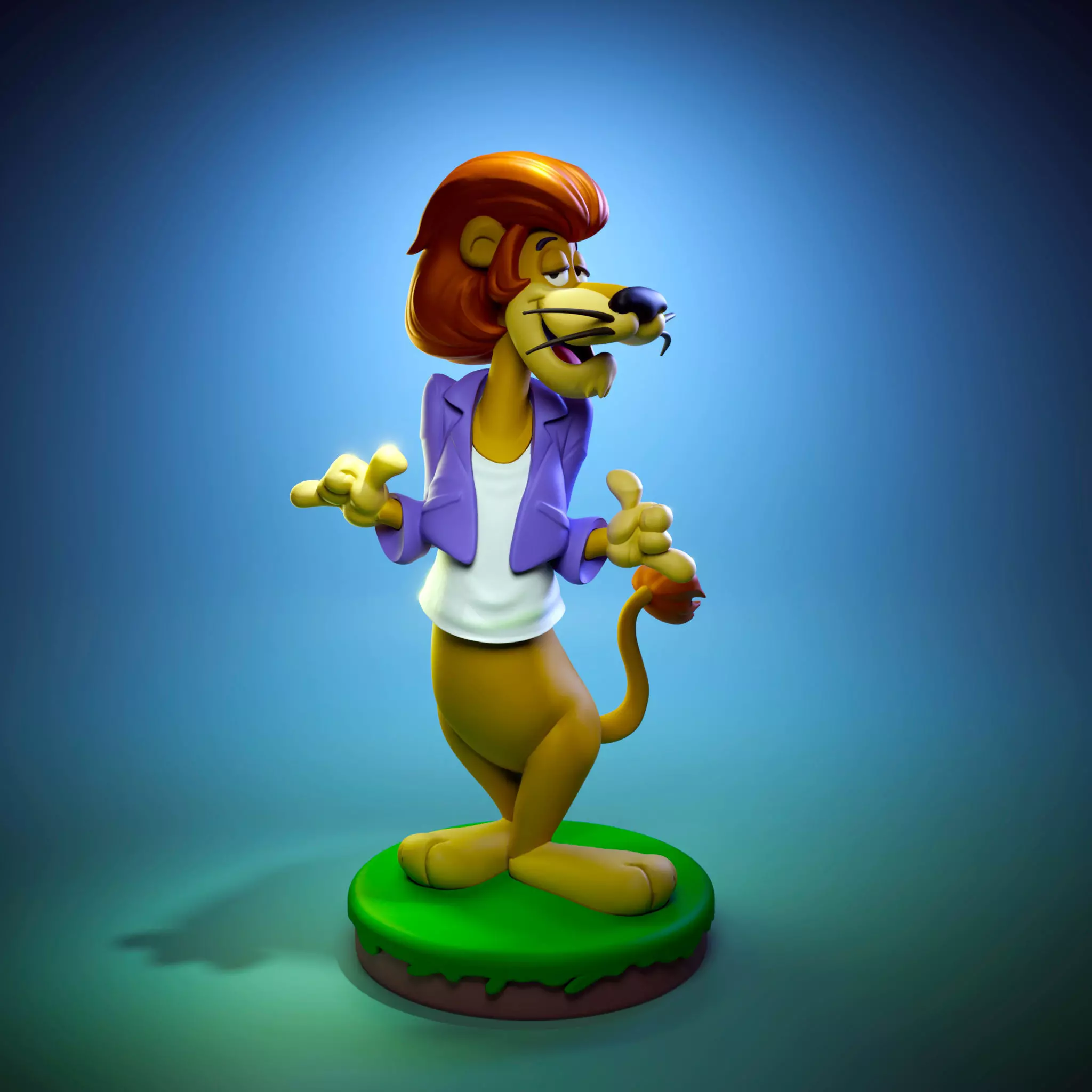 Hey its the king 3D print model_0