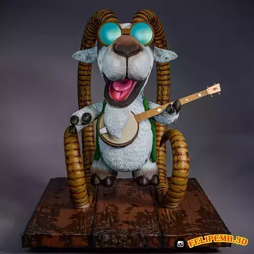 Japeth Goat 3D print model