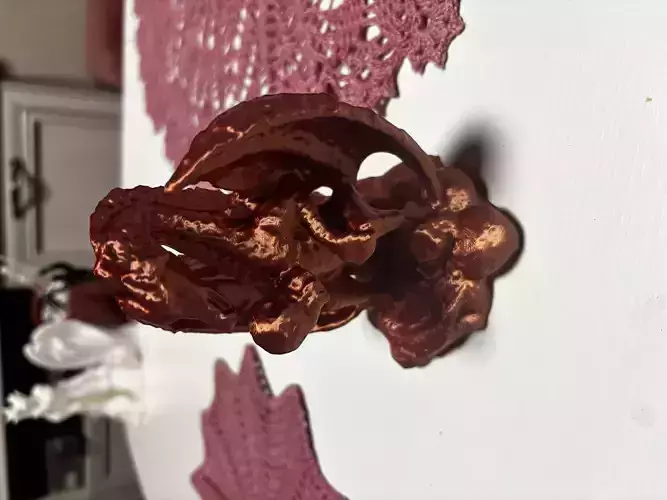 Sculpture of a dragon 3D print model