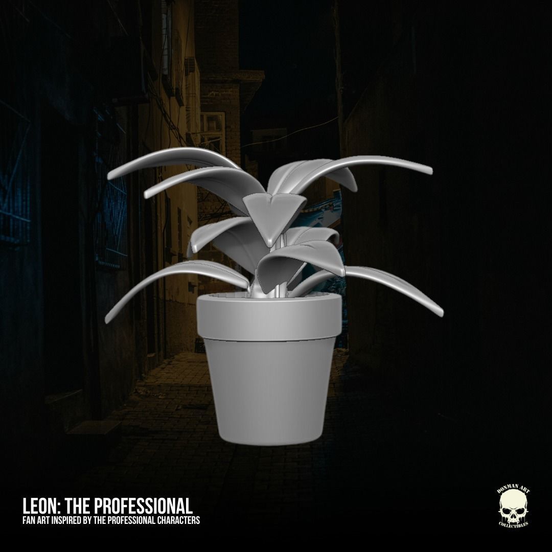 Leon The proffesional 3D printable File For Action Figures 3D print model_5