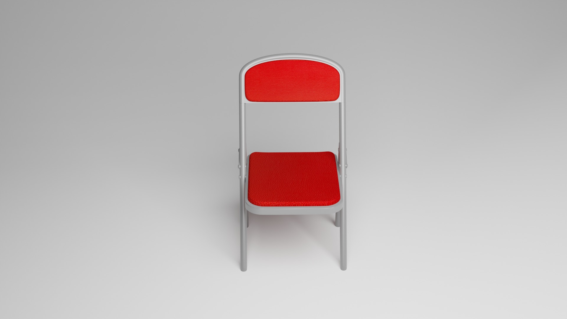 3D modeling of an iron chair 3D model_2