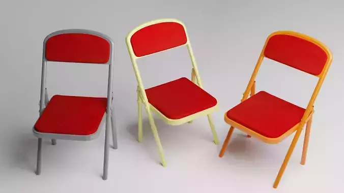 3D modeling of an iron chair