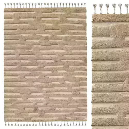 MORRO WOOL RUG Wheat