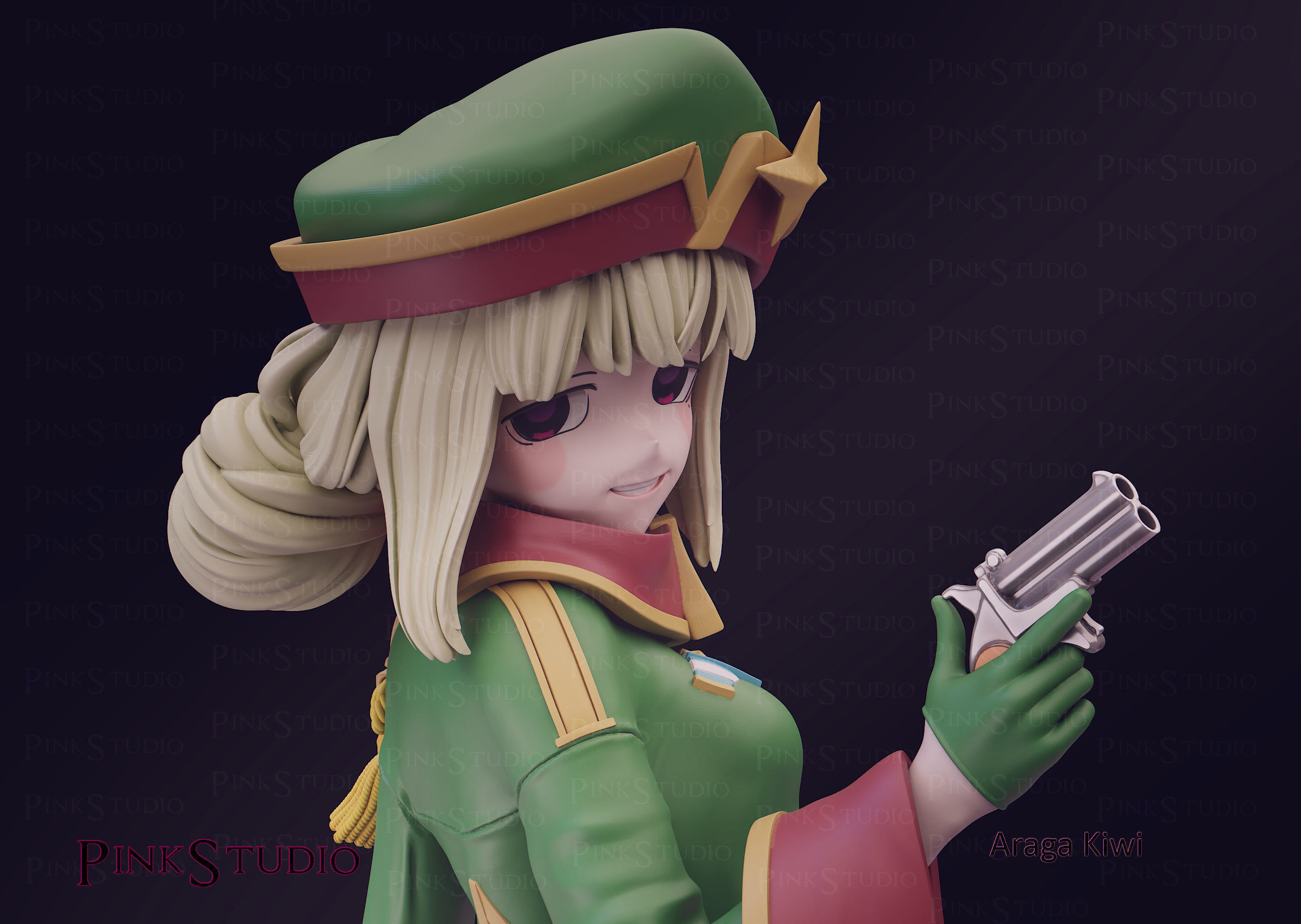 Gushing over Magical Girls - Araga kiwi 3D print model_9