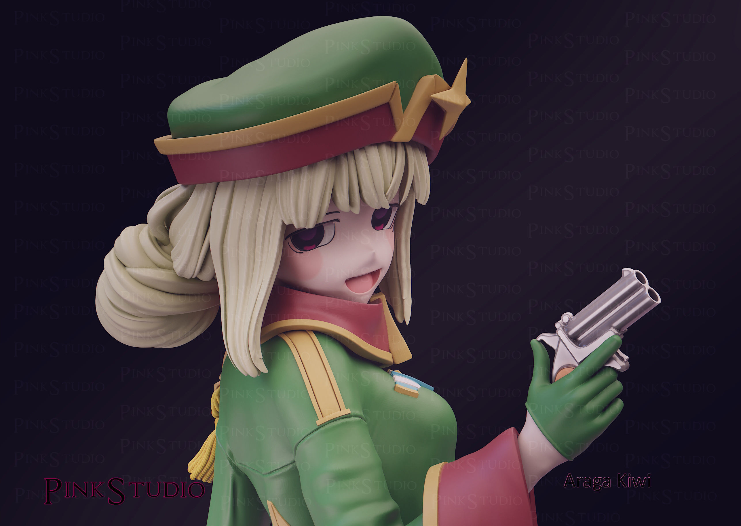 Gushing over Magical Girls - Araga kiwi 3D print model_13
