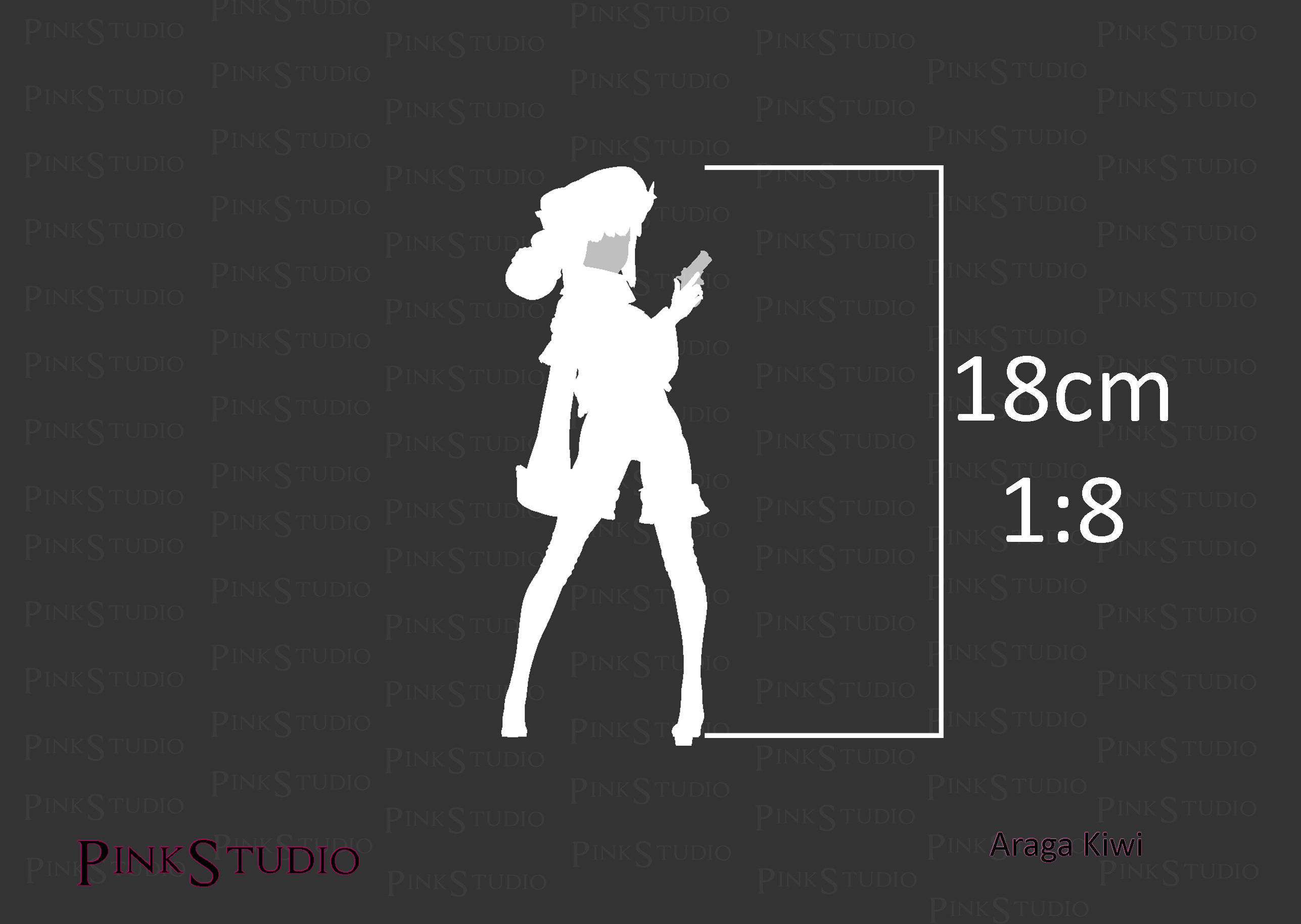 Gushing over Magical Girls - Araga kiwi 3D print model_15