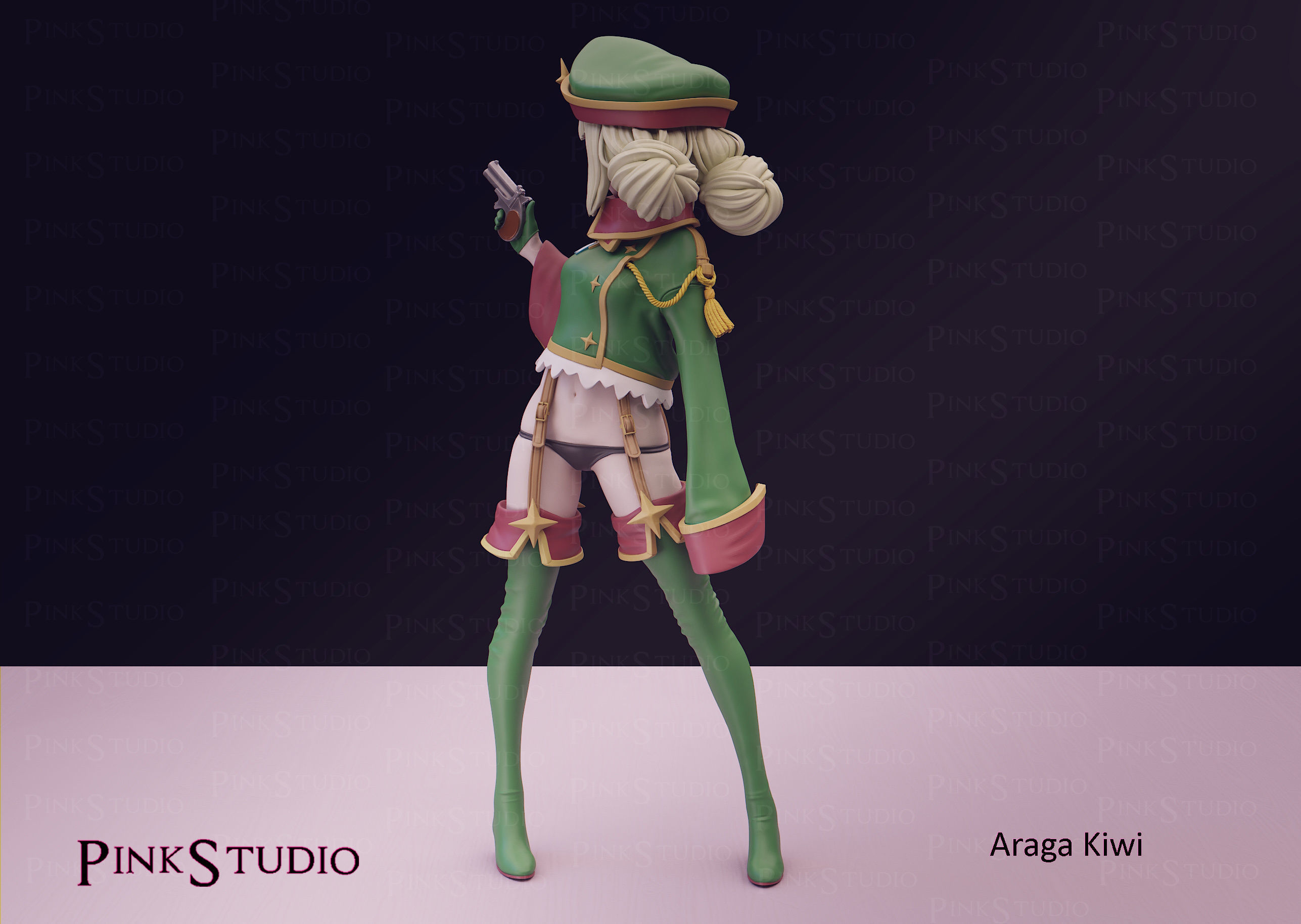 Gushing over Magical Girls - Araga kiwi 3D print model_5