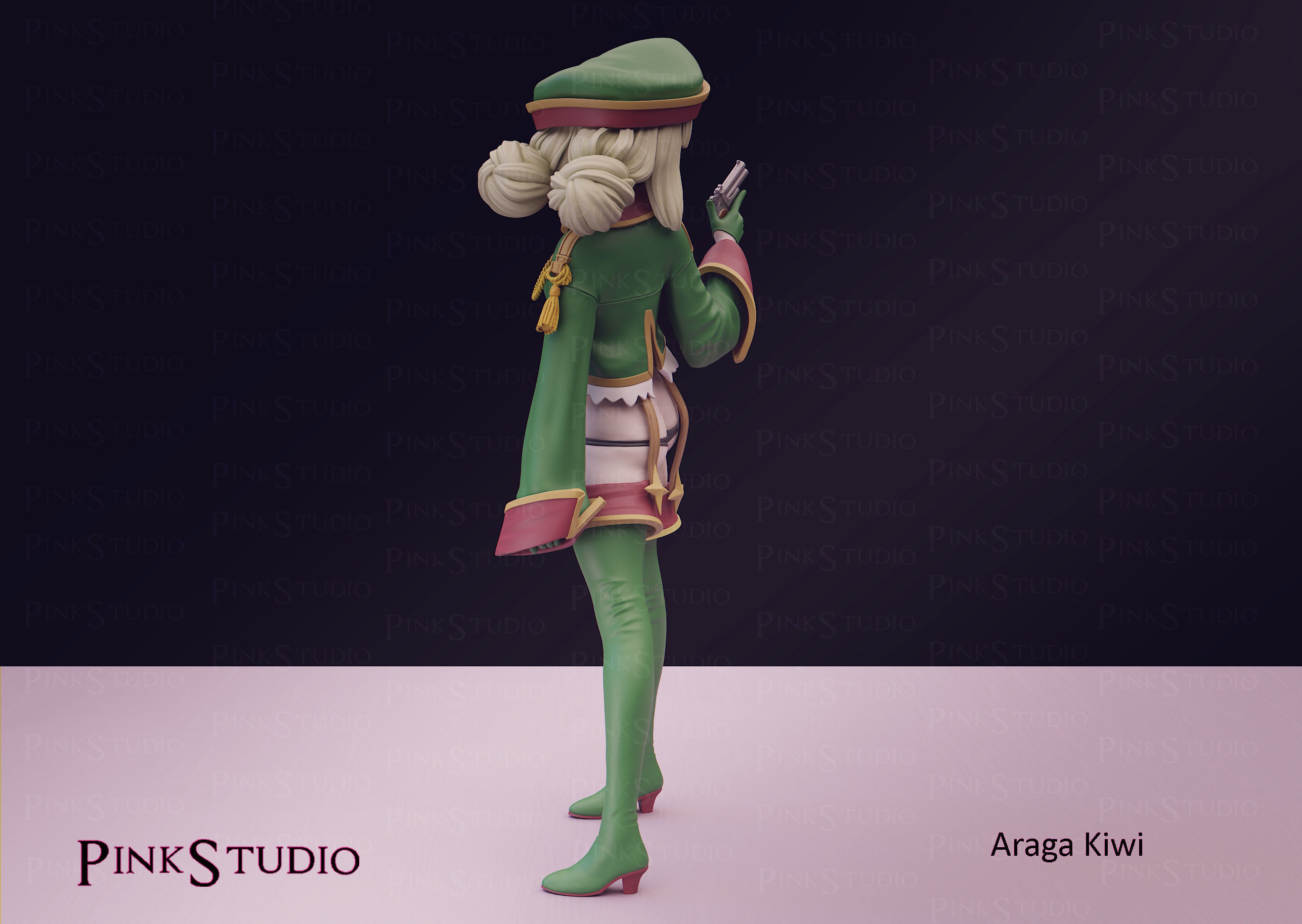 Gushing over Magical Girls - Araga kiwi 3D print model_3