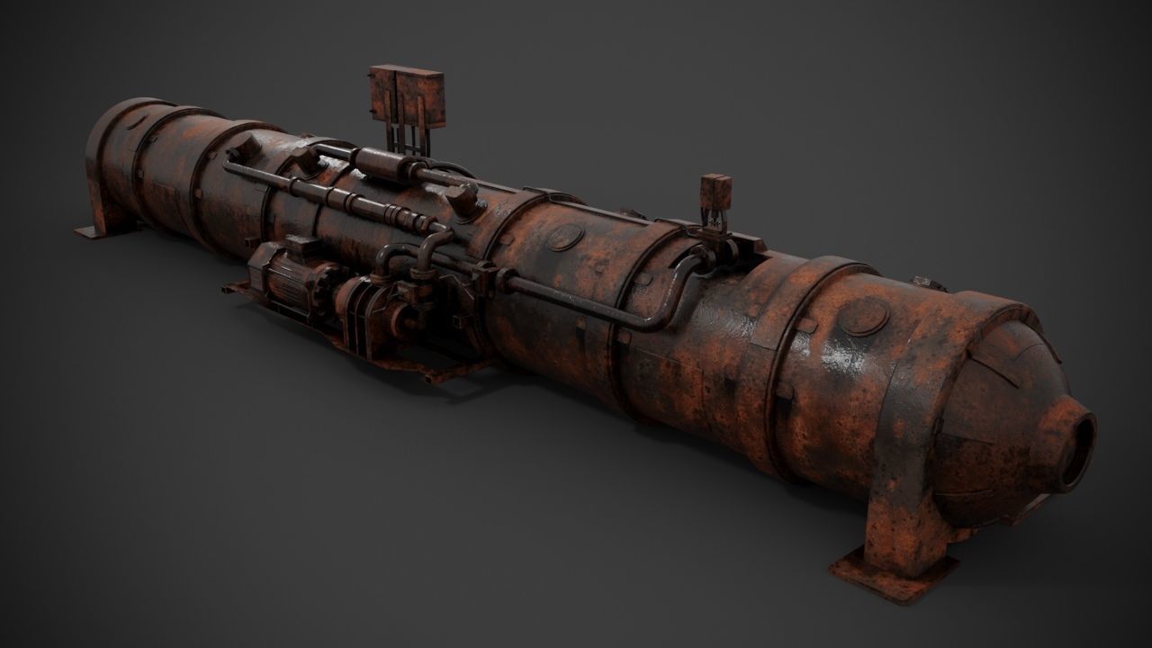 Machinery device 3D model_12