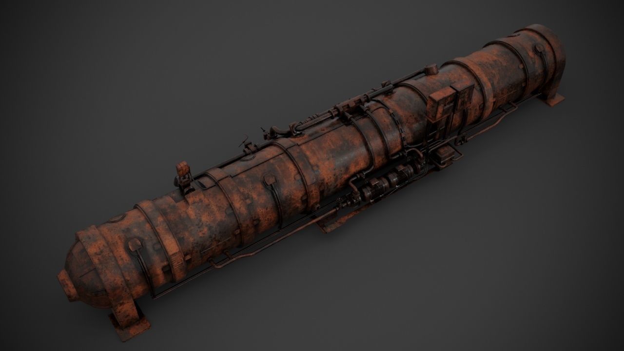 Machinery device 3D model_13