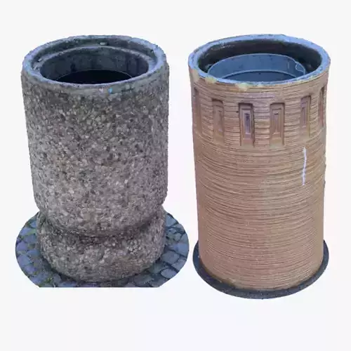 Street bins collection