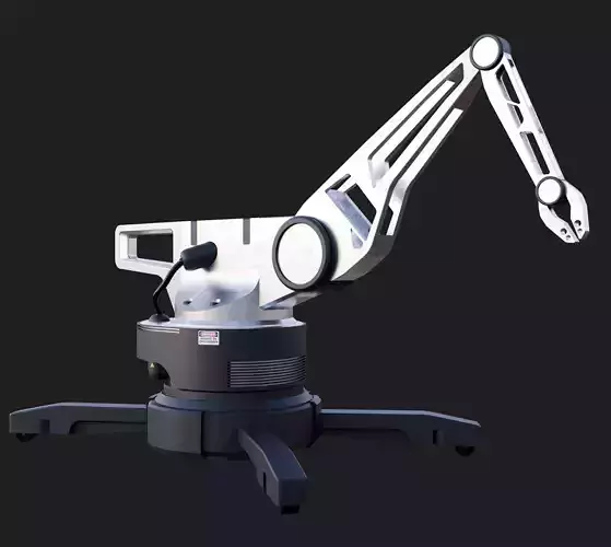 Industrial Robotic Arm 3D model