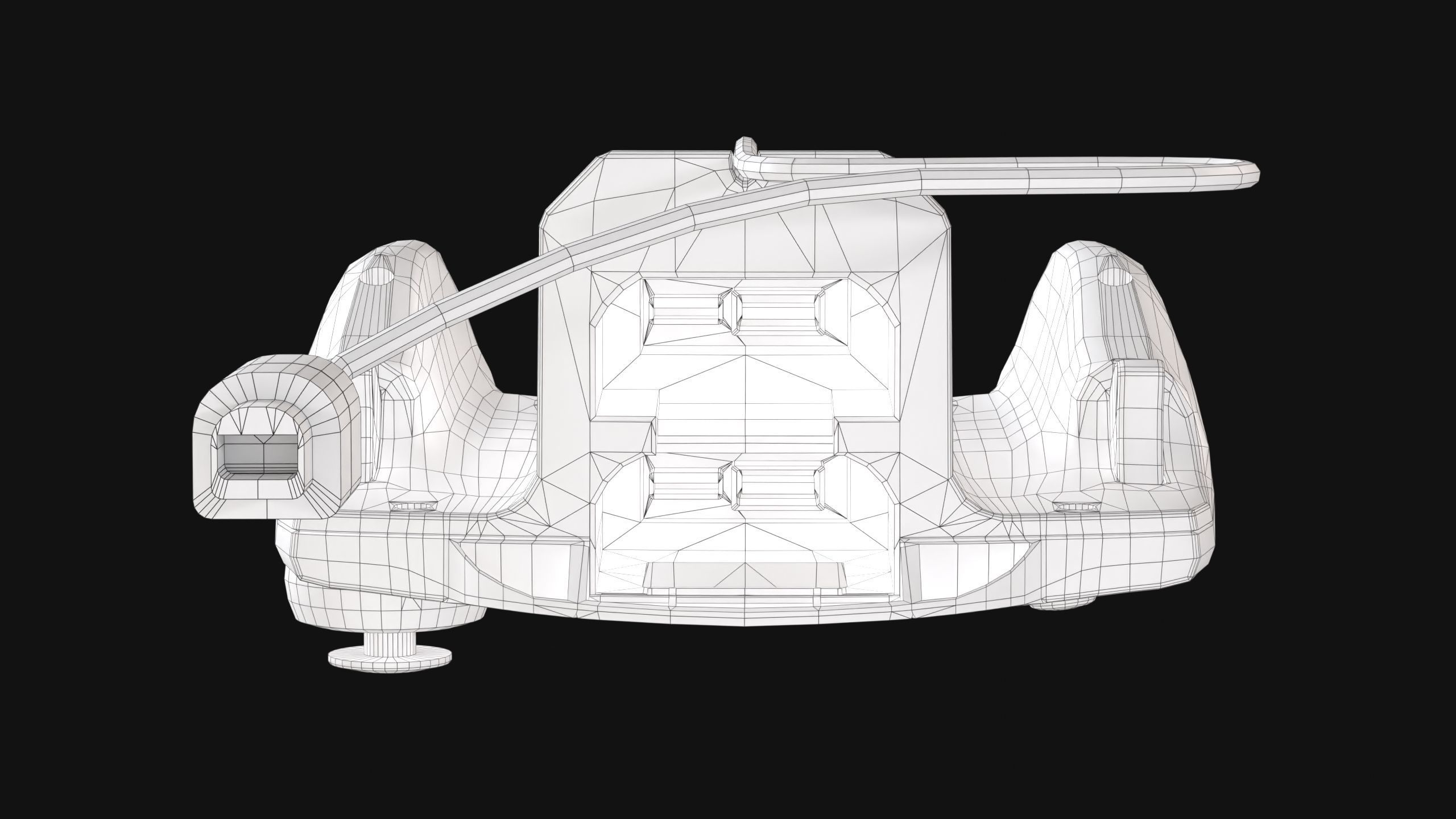 Sega Dreamcast Low-poly 3D model_36