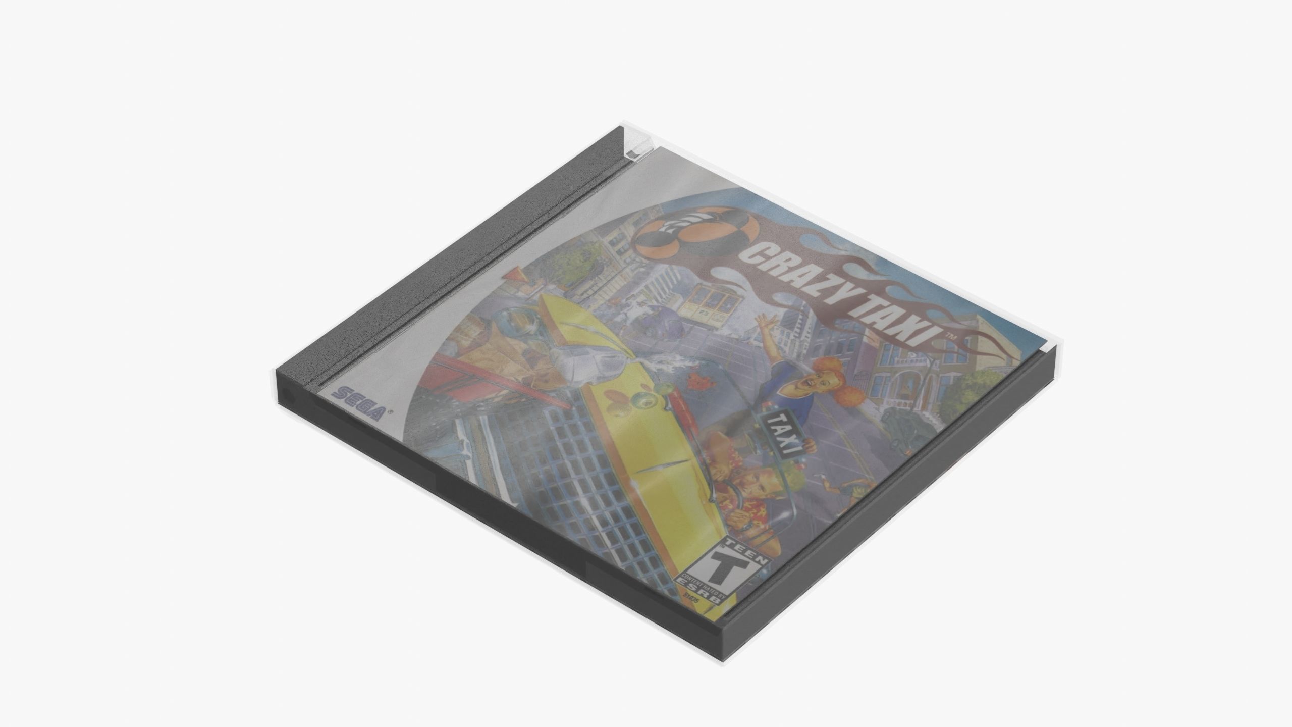 Sega Dreamcast Low-poly 3D model_24