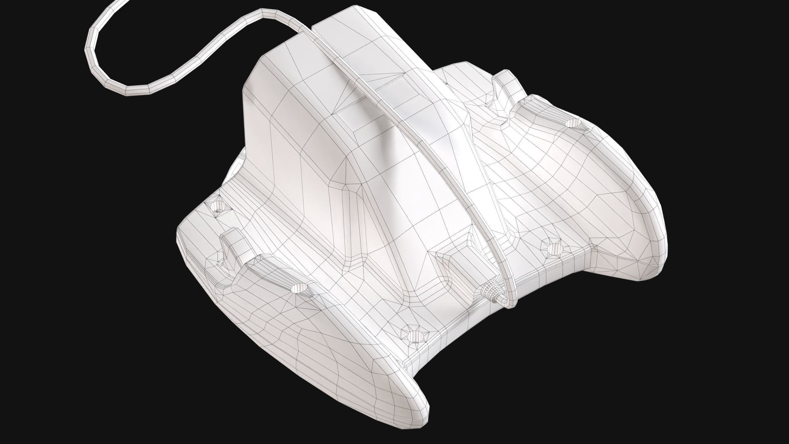 Sega Dreamcast Low-poly 3D model_35