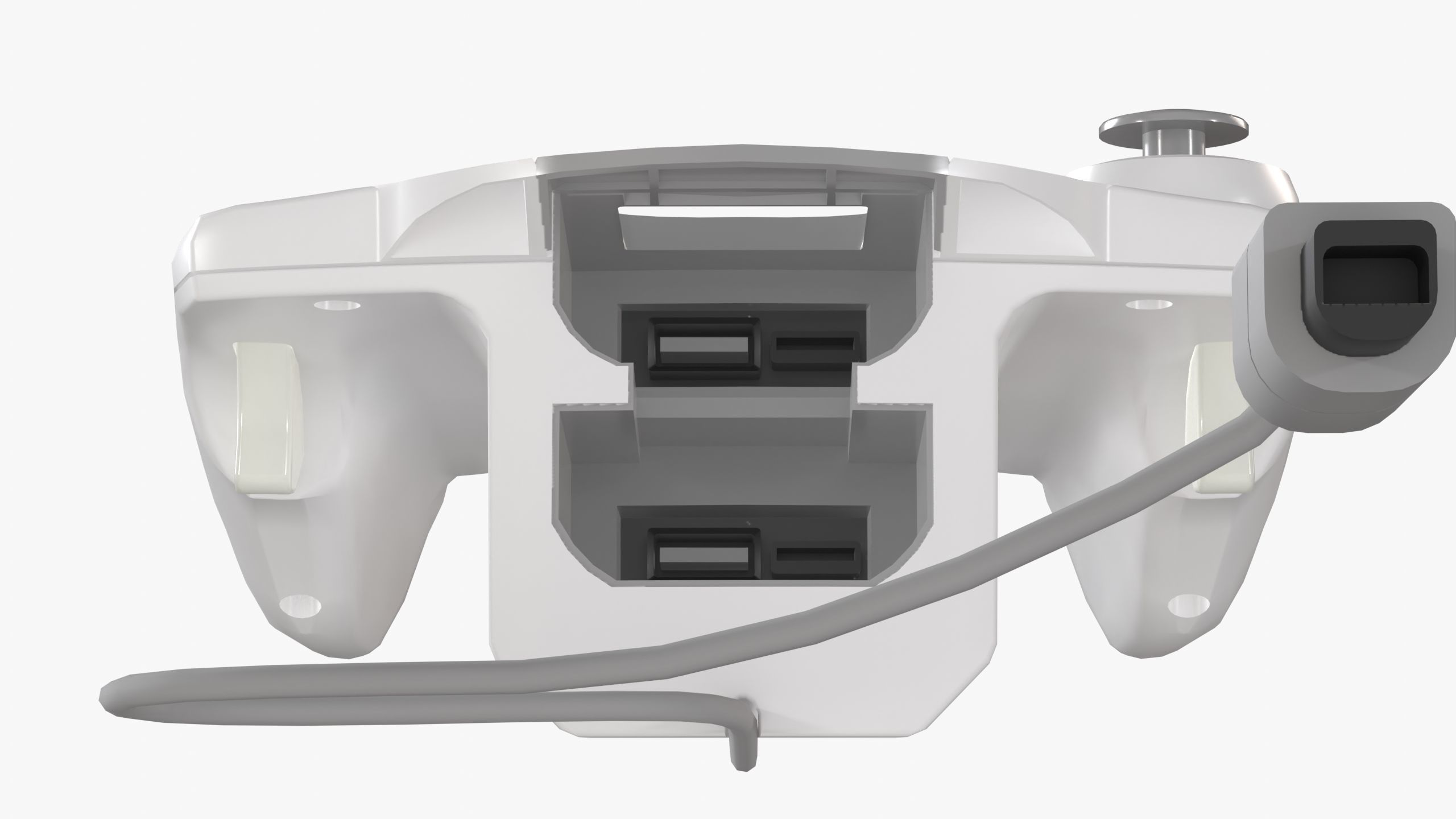 Sega Dreamcast Low-poly 3D model_14