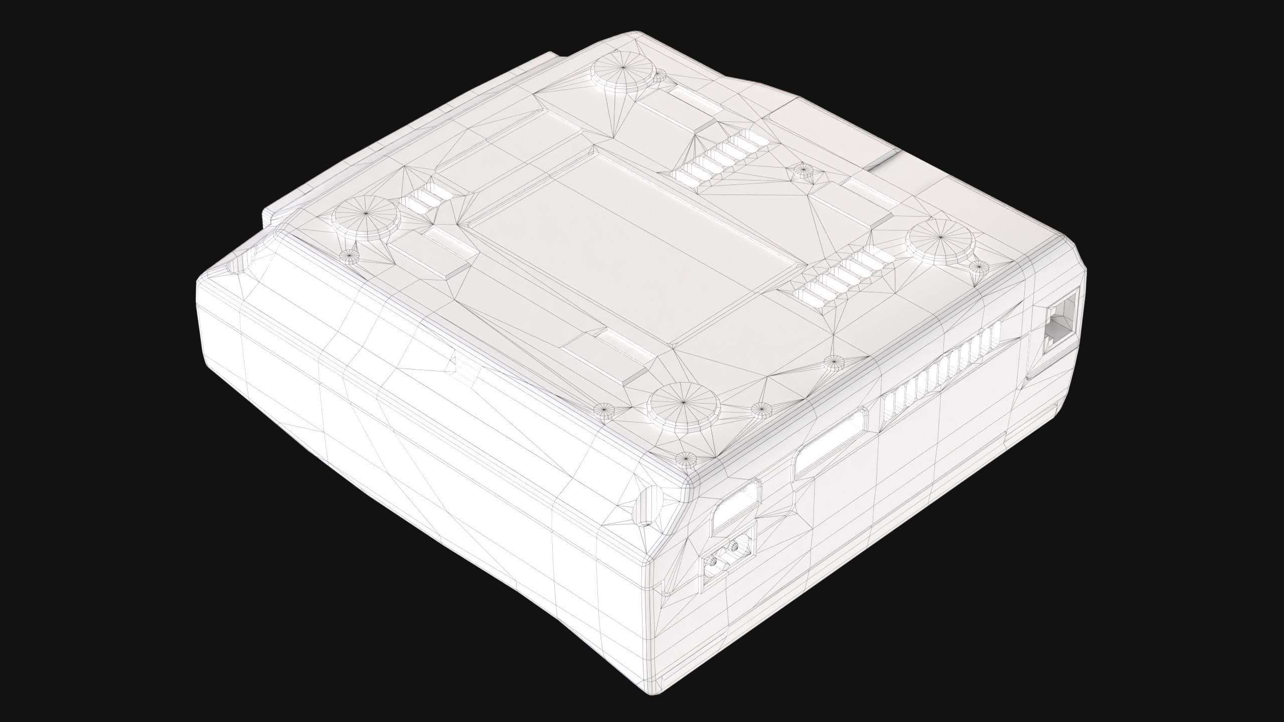 Sega Dreamcast Low-poly 3D model_32