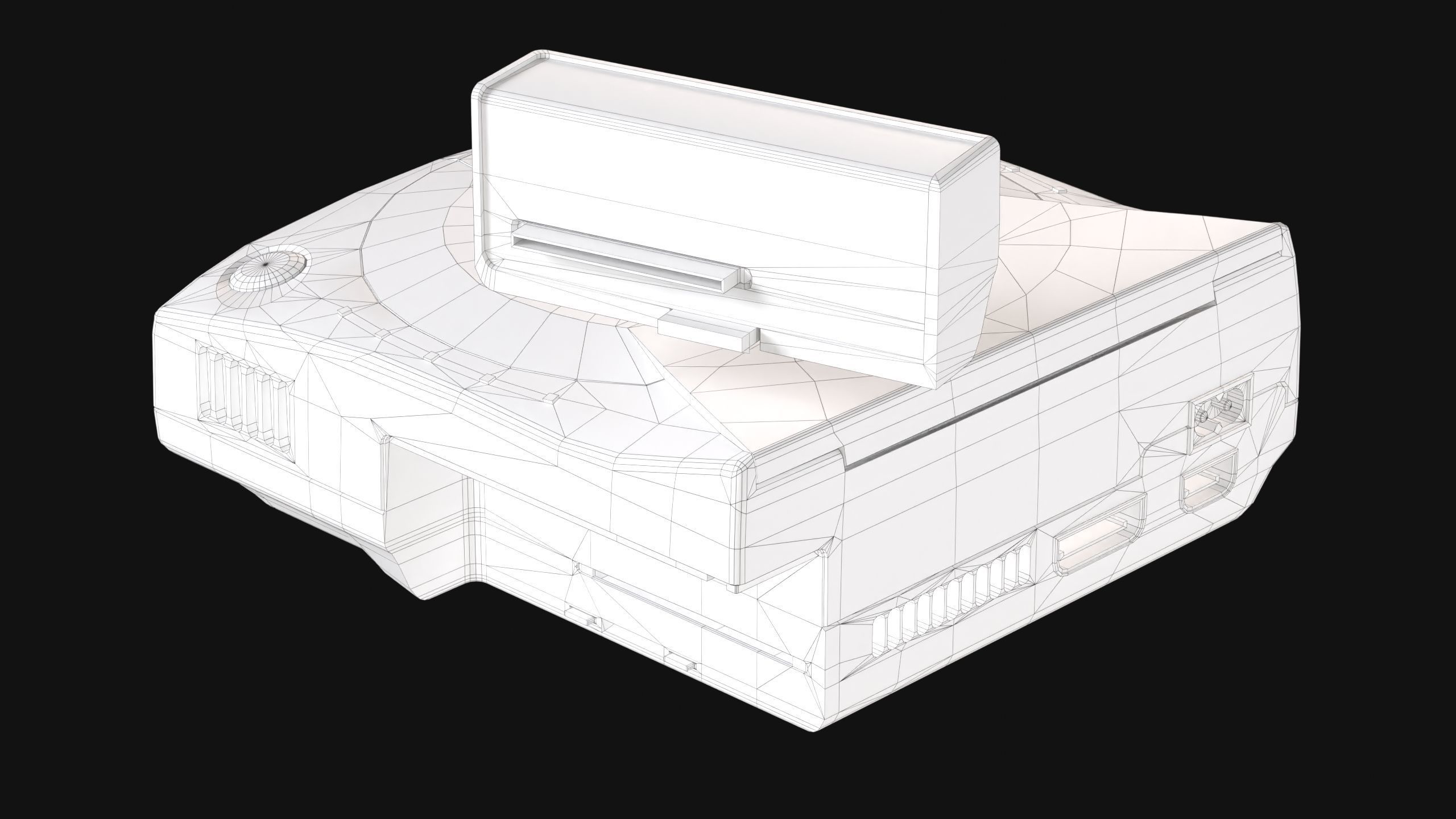 Sega Dreamcast Low-poly 3D model_31