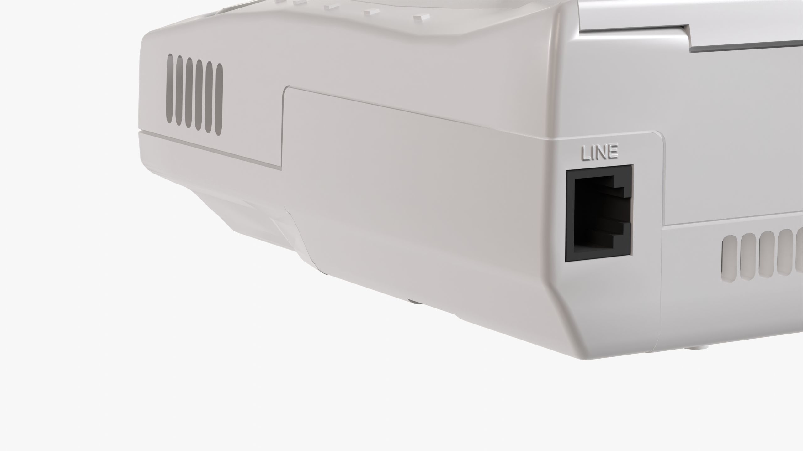 Sega Dreamcast Low-poly 3D model_5