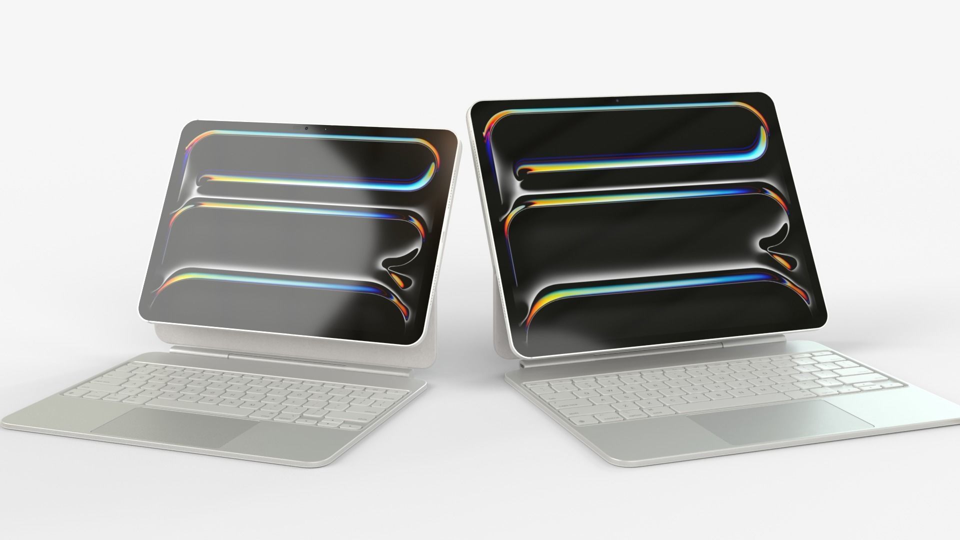 Apple iPad Pro 2024 full Collection 3D model_4