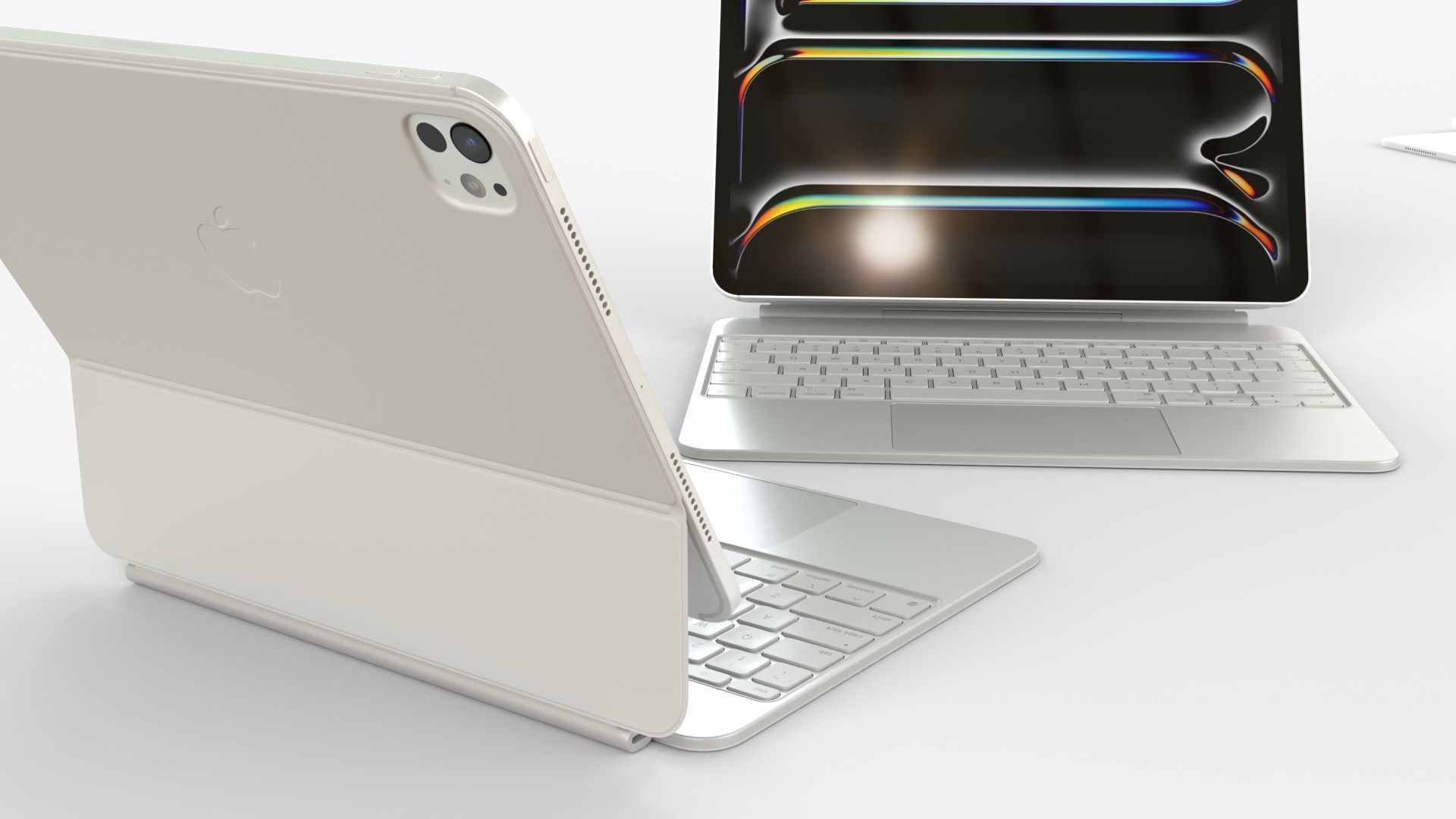 Apple iPad Pro 2024 full Collection 3D model_9