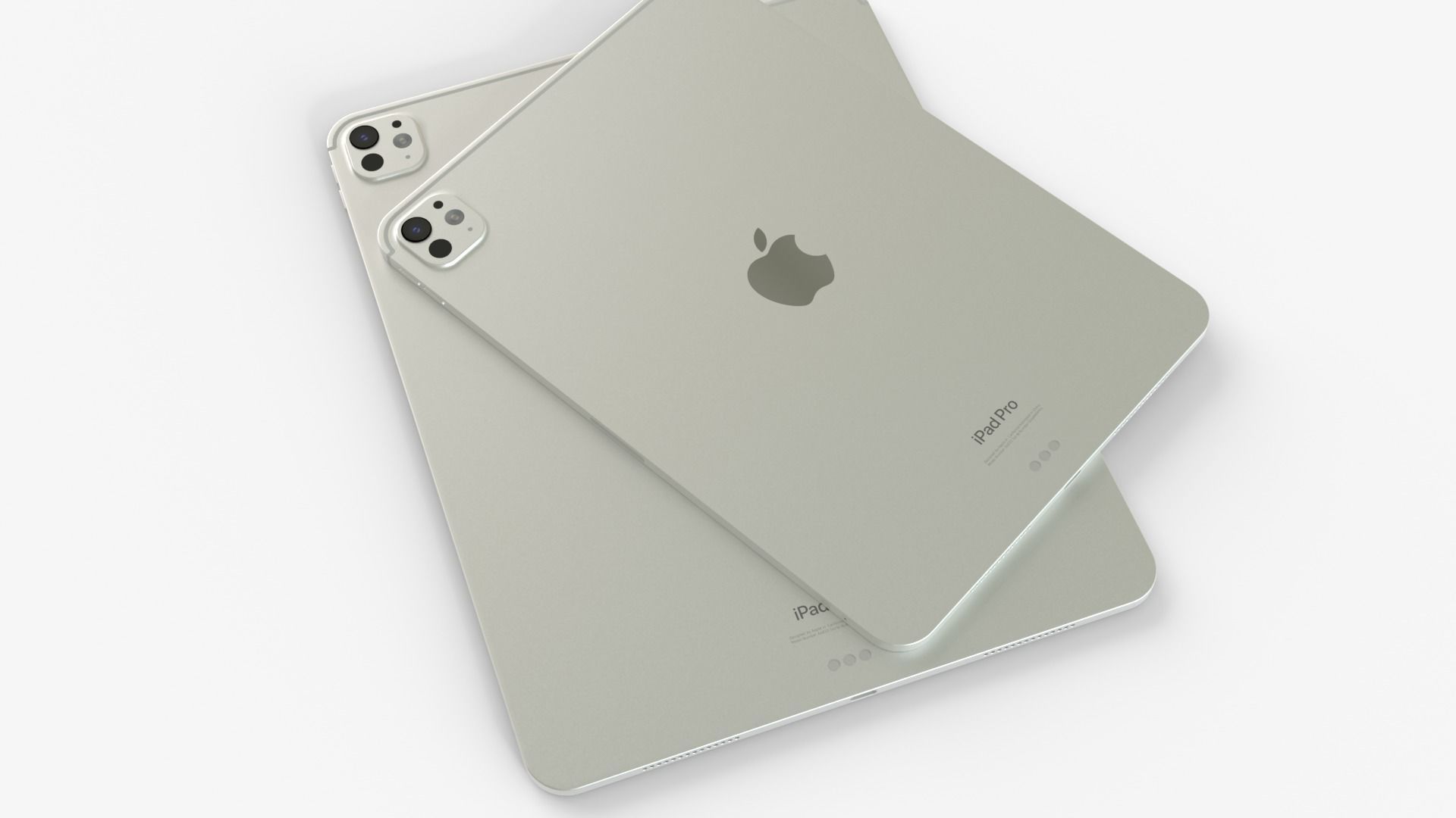 Apple iPad Pro 2024 full Collection 3D model_26