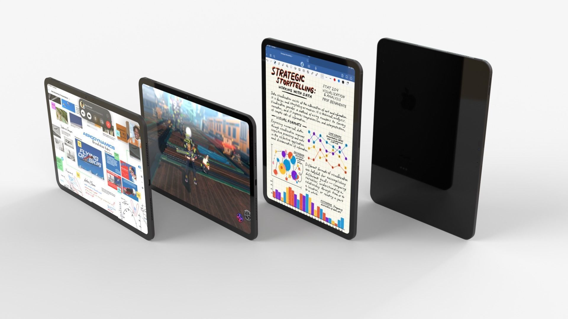 Apple iPad Pro 2024 full Collection 3D model_23