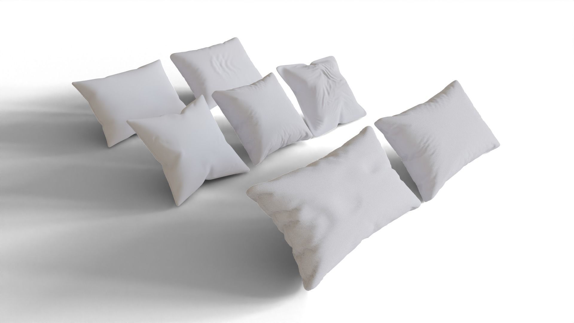 FREE Multiformat Pillows Free 3D model_1
