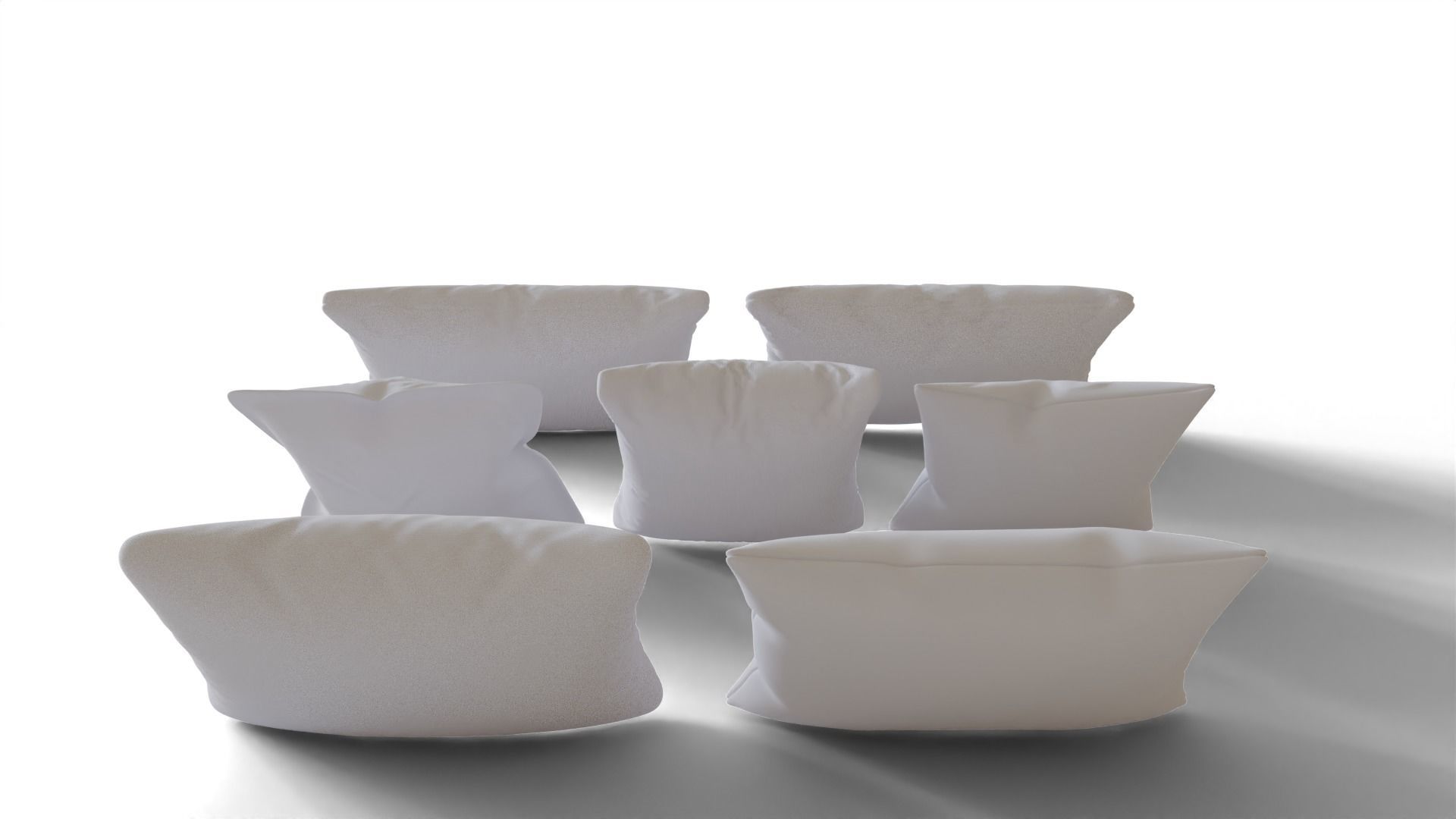 FREE Multiformat Pillows Free 3D model_3